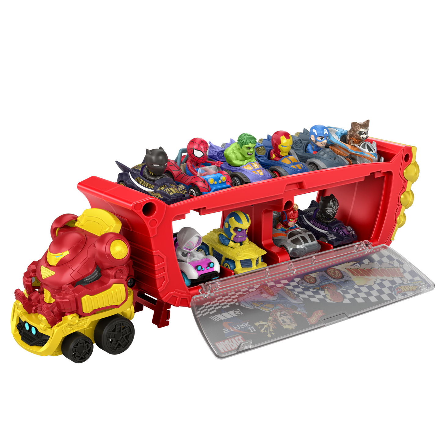 Hot Wheels Racerverse Marvel Camion Hulkbuster, Fig. Non Amovible