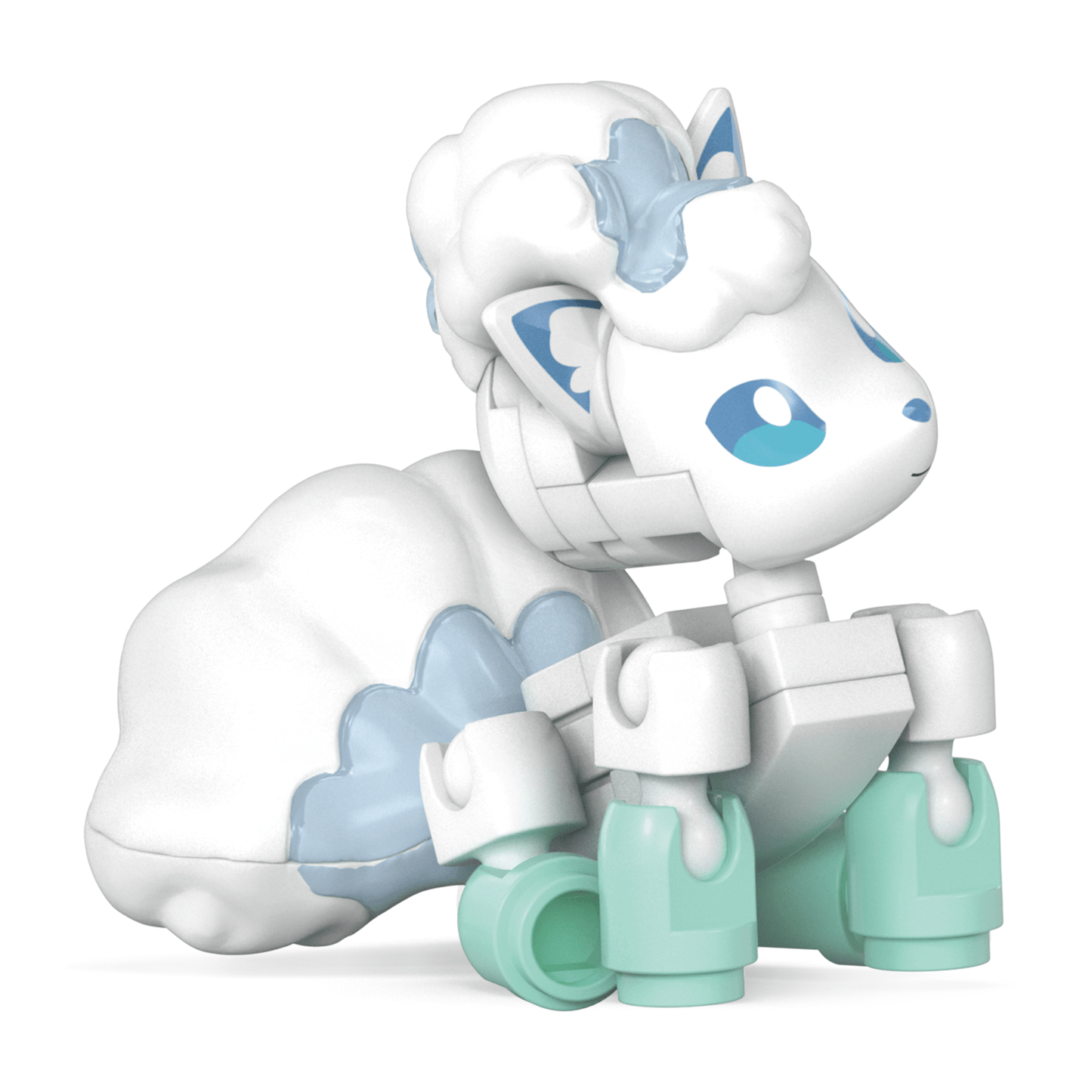 MEGA Pokémon Alolan Vulpix Building Toy Kit, Poseable Action Figure (28 Pieces) For Kids