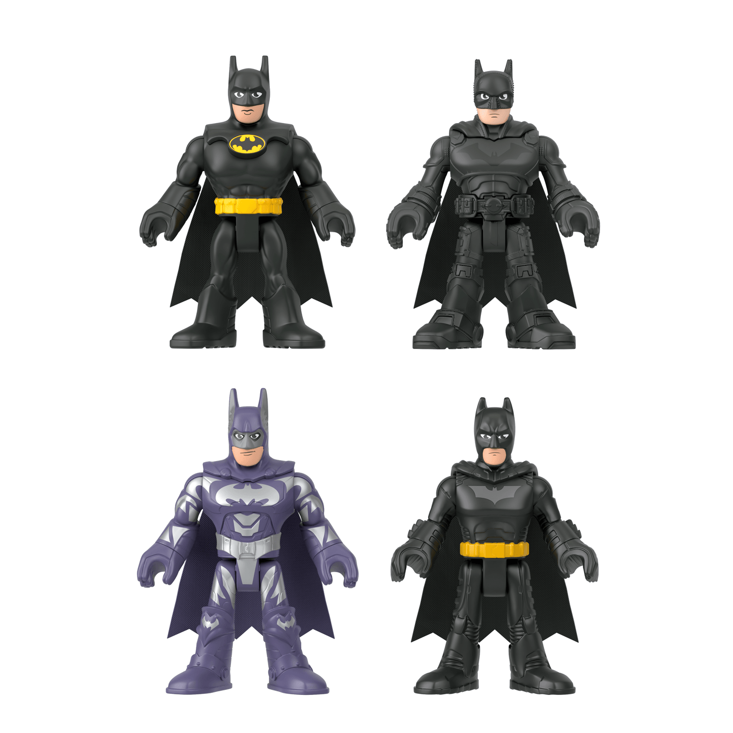 Imaginext-Dc Super Friends 85Èmeanniversaire Batman-4Figurines