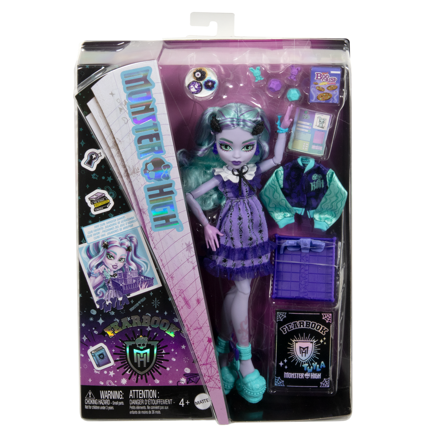 Monster High-Poupée Twyla Journal des Horreurs-Poupée et Accessoires