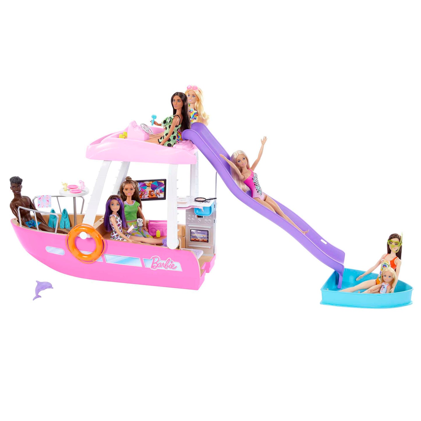 Barbie Set de Juego Yate de los Sueños