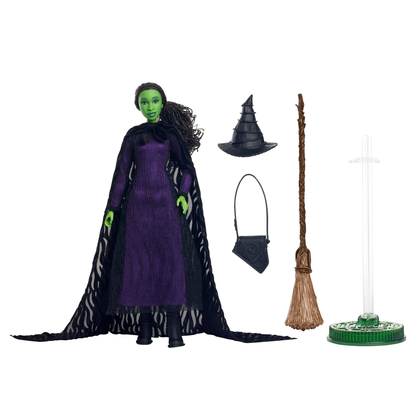 Universal Pictures’ Wicked Deluxe Elphaba Fashion Doll & Accessories With Braided Hair & Posability - Coming Soon