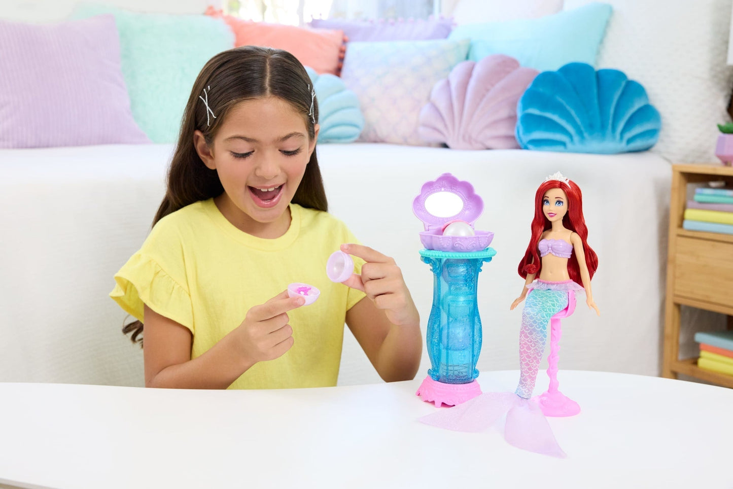 Princesses Disney  Poupée et Accessoire  Ariel Coiffeuse Mystère