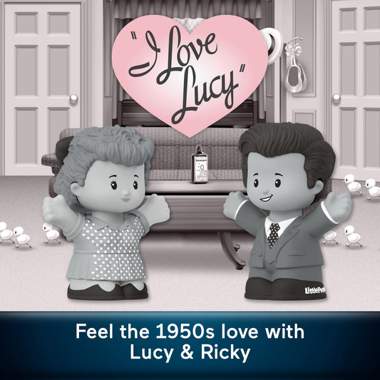 Little People Collector I Love Lucy: Lucy And Ricky Special Edition Figure Set For Adults & Fans