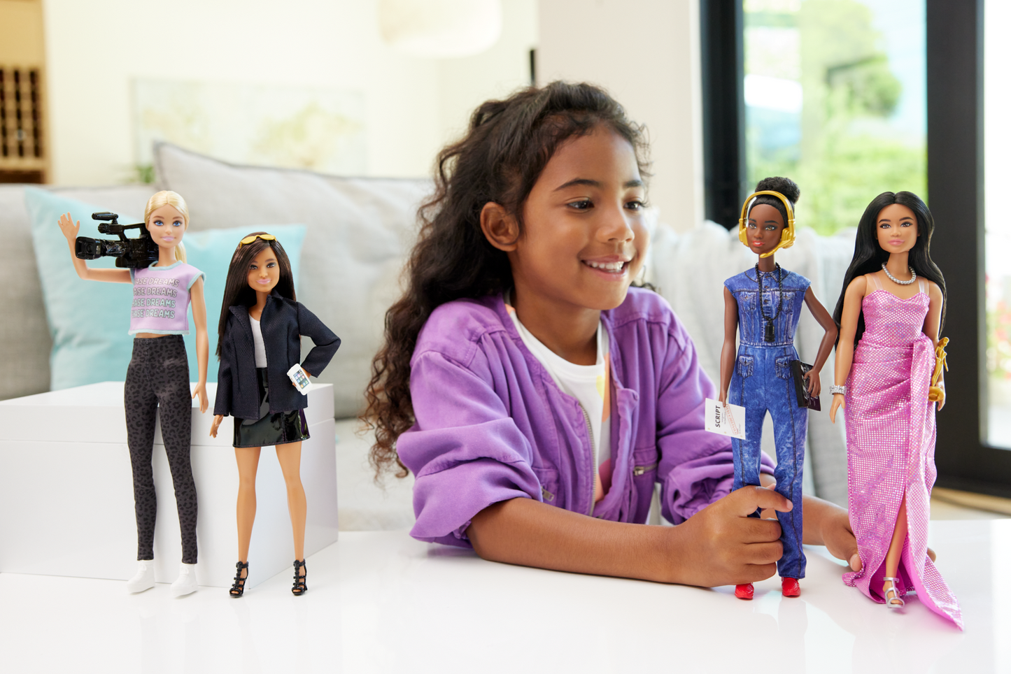 Barbie-Métiers de L’Année-Coffret de 4Poupées Barbie