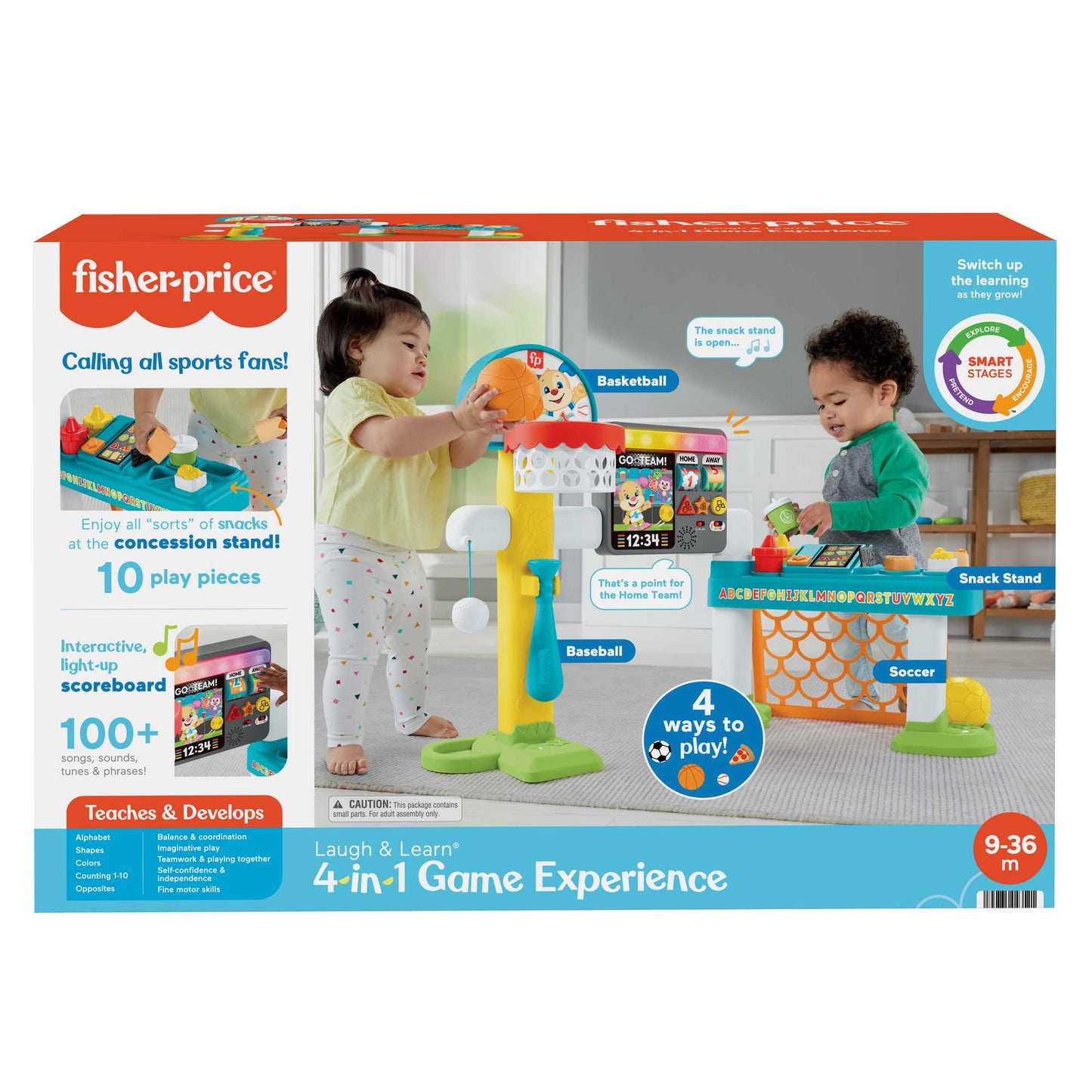 Fisher-Price Laugh & Learn  4-in-1 Game Experience
