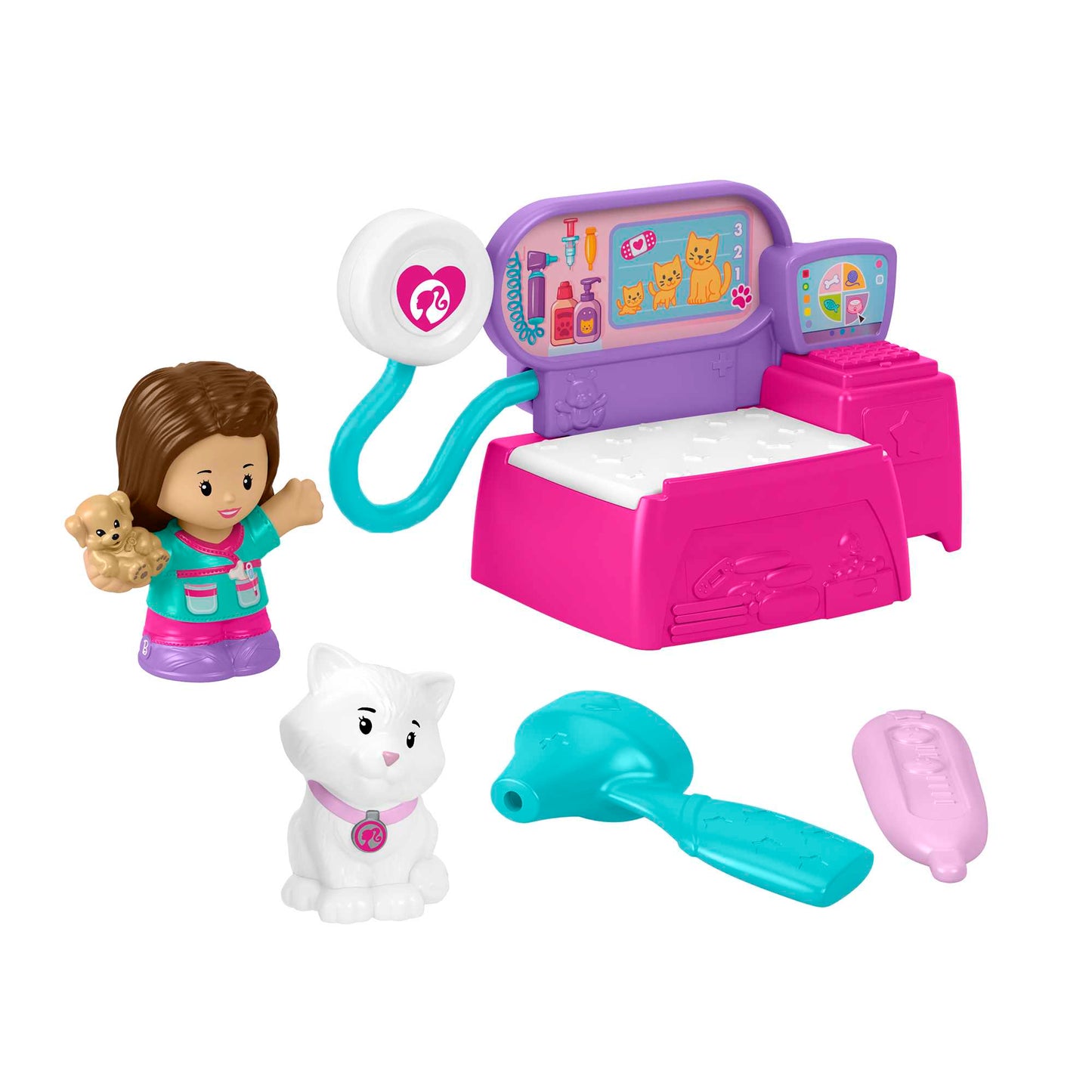Fisher - Price  Little People  Barbie  Coffret de Jeu  Vétérinaire