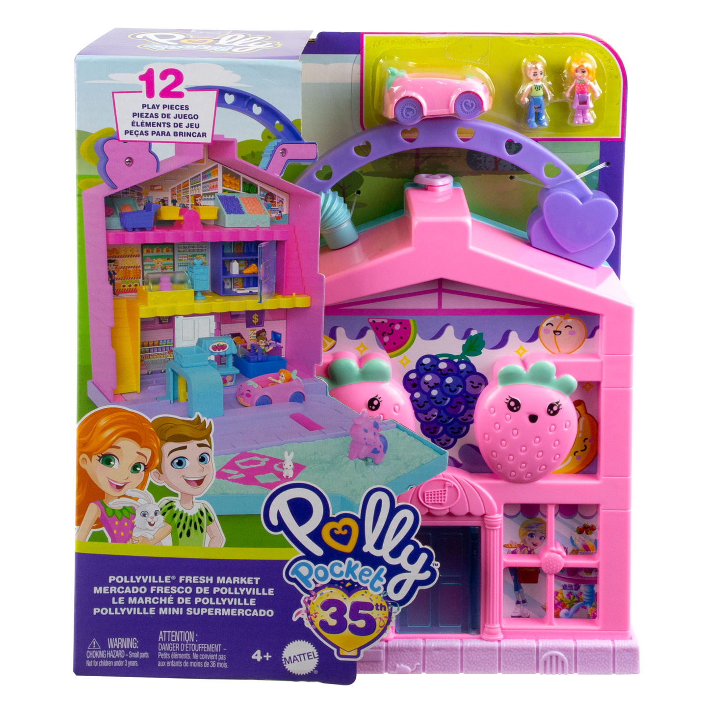 Polly Pocket  Pollyville Le Marché