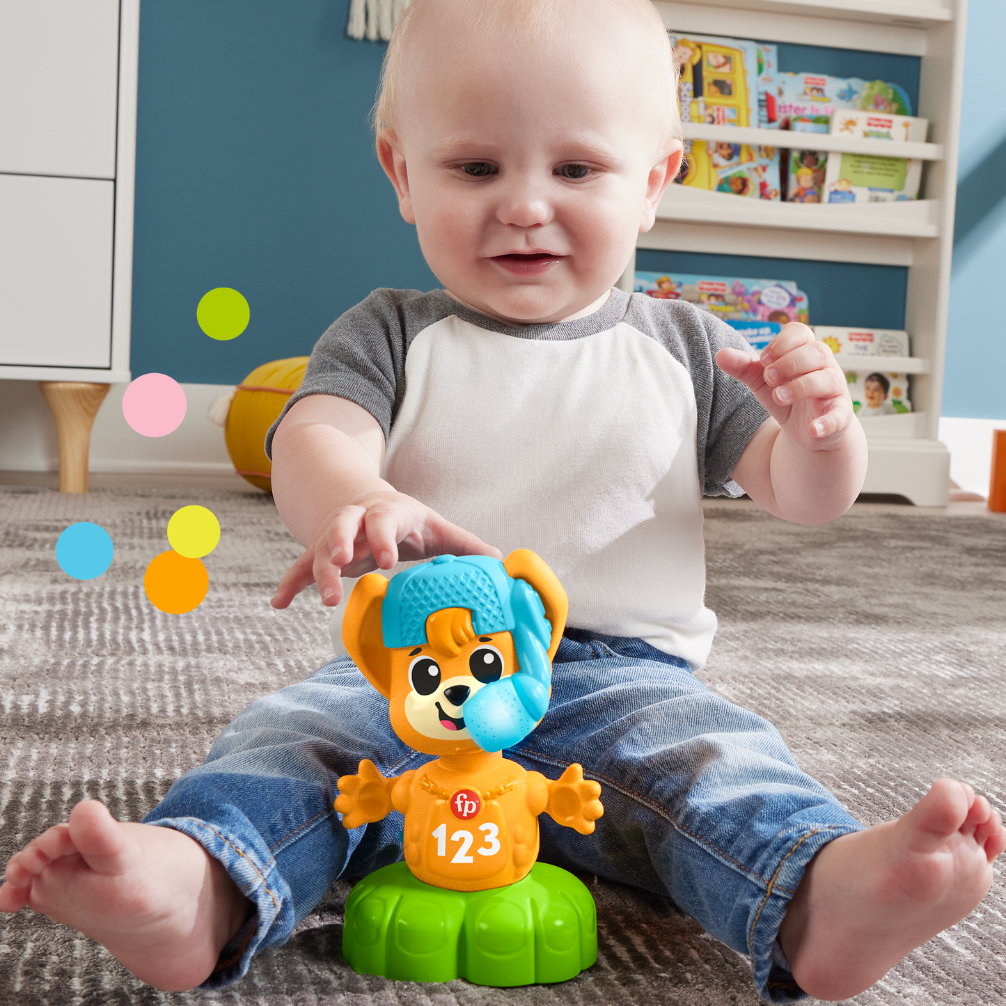 Fisher-Price Juguete para Bebés Escuadrón Musical Zorro Musical