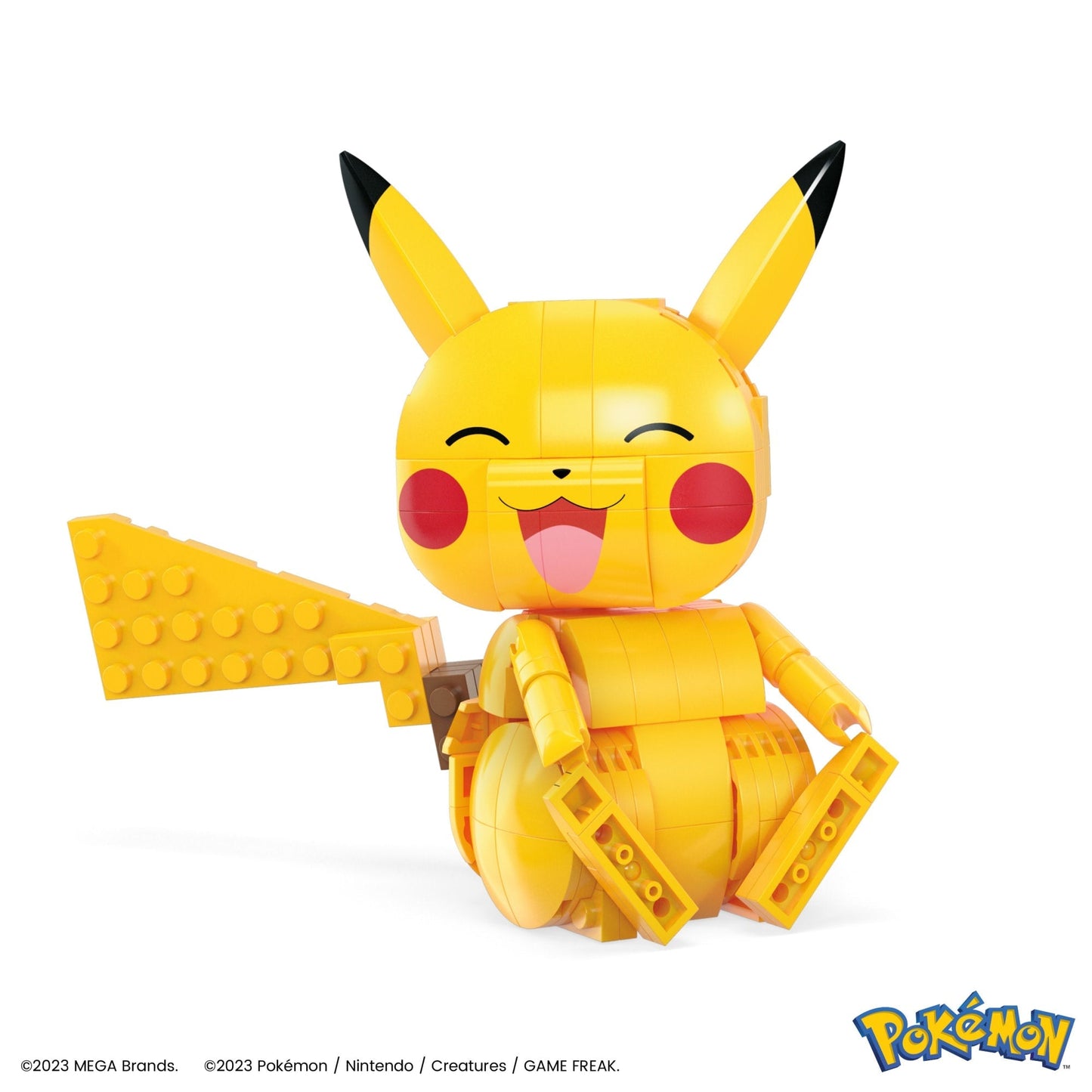 Mega  Pokémon  Trio Construction et Présentation, 3Fig., 83Pces
