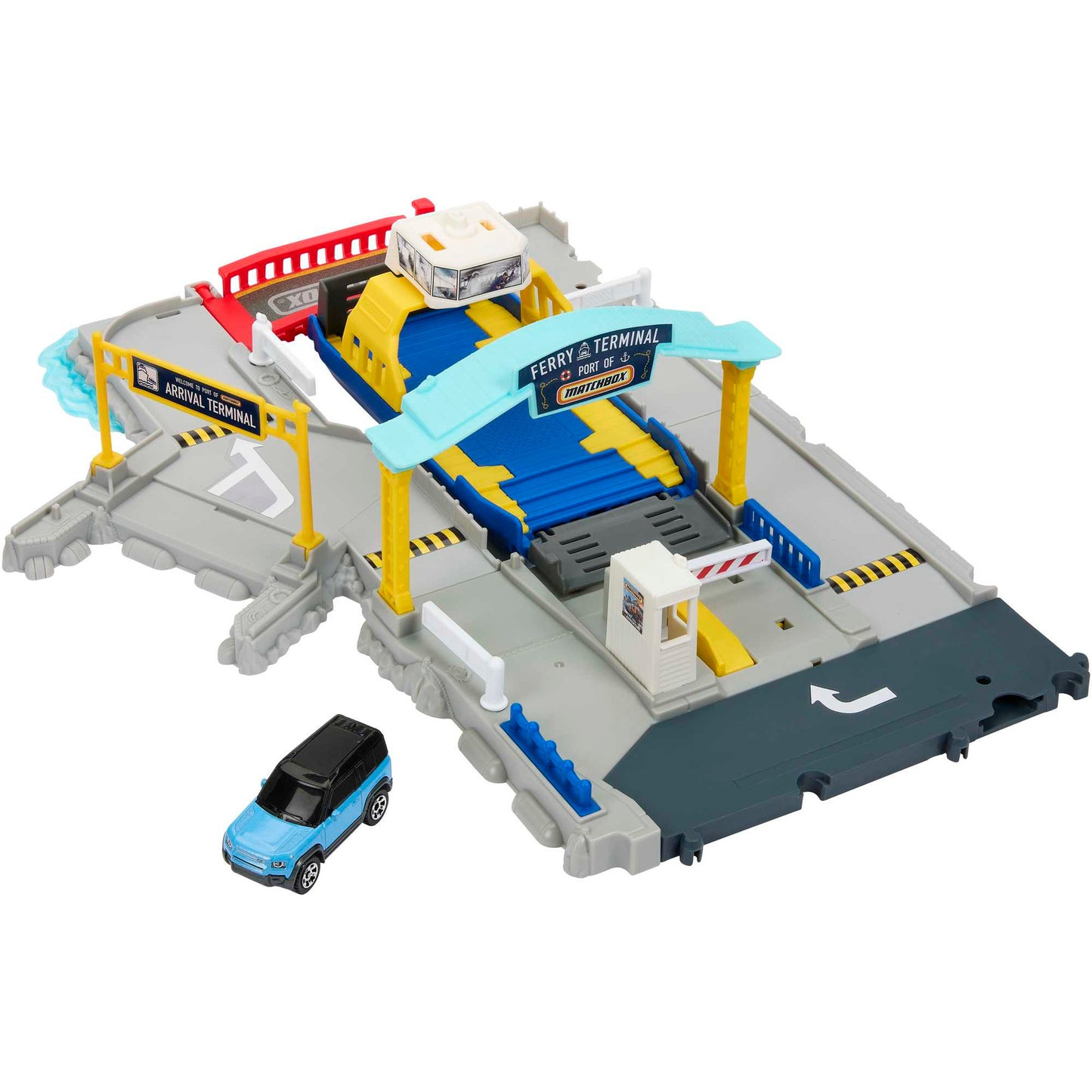 Matchbox Conjunto de Brinquedo Ação Porto de Balsa
