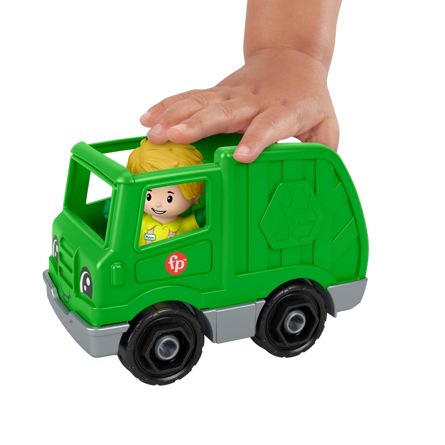 Fisher-Price  Little People  Camion de Recyclage et Figurine