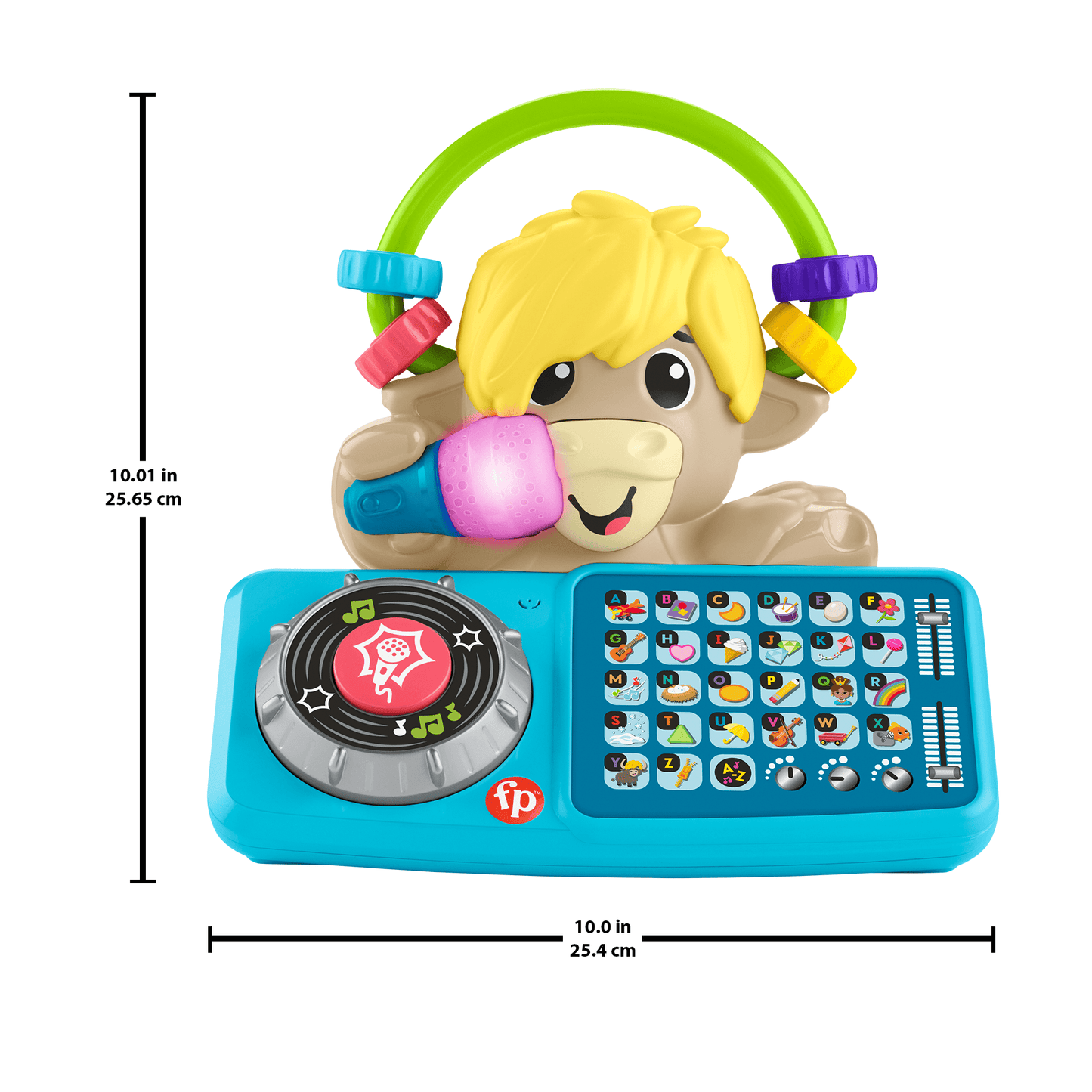 Fisher-Price Juguete para Bebés Escuadrón Musical Búfalo Primeras Palabras