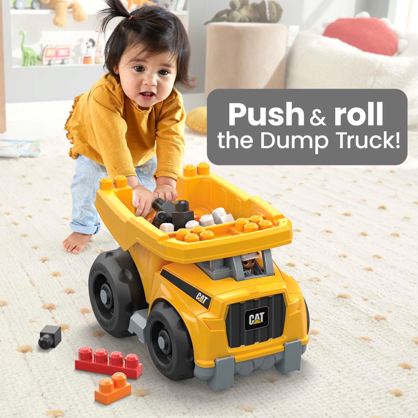 MEGA Bloks Cat Large Dump Truck