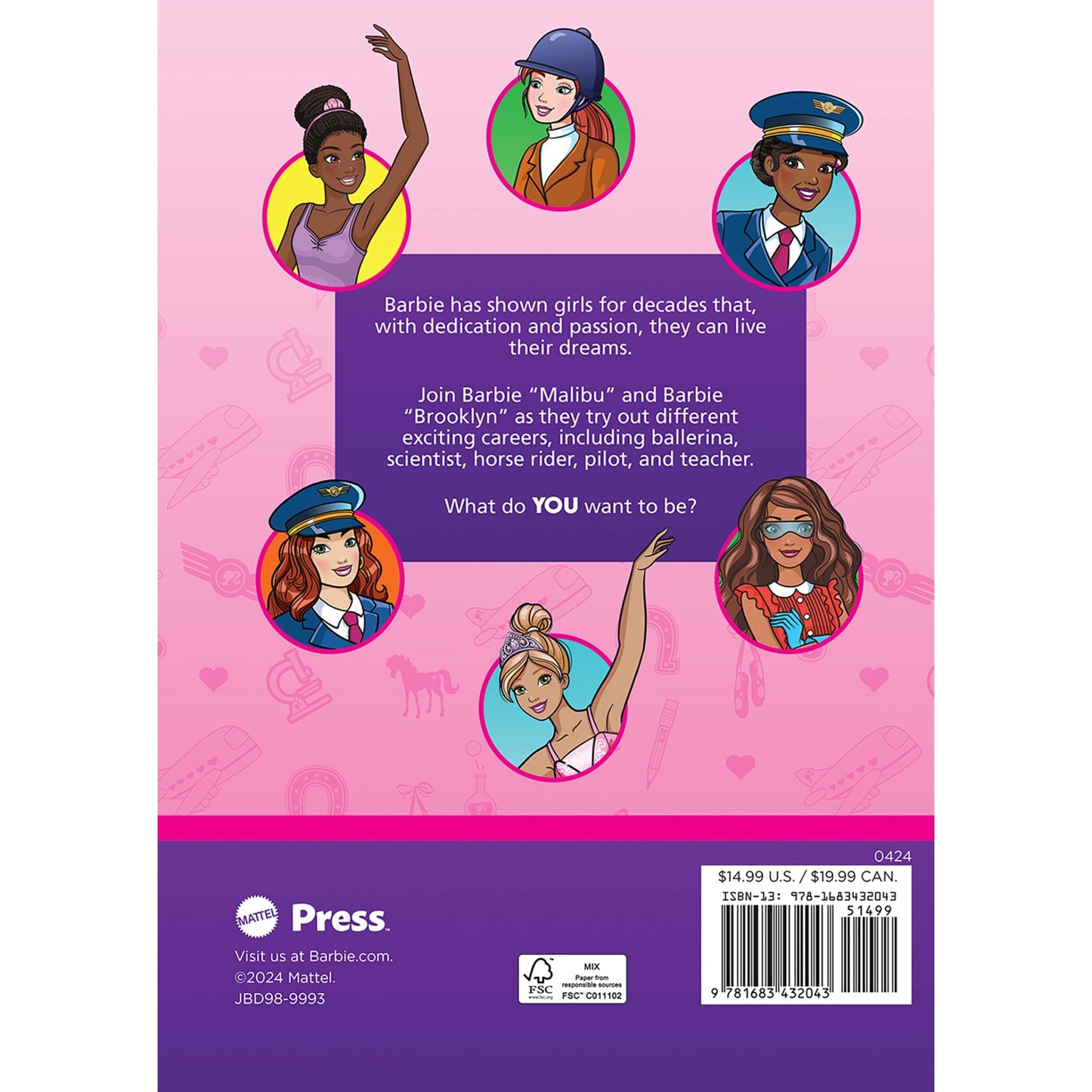 Barbie: You Can Be 5 Minute Storybook Collection (Ages 3 - 7)