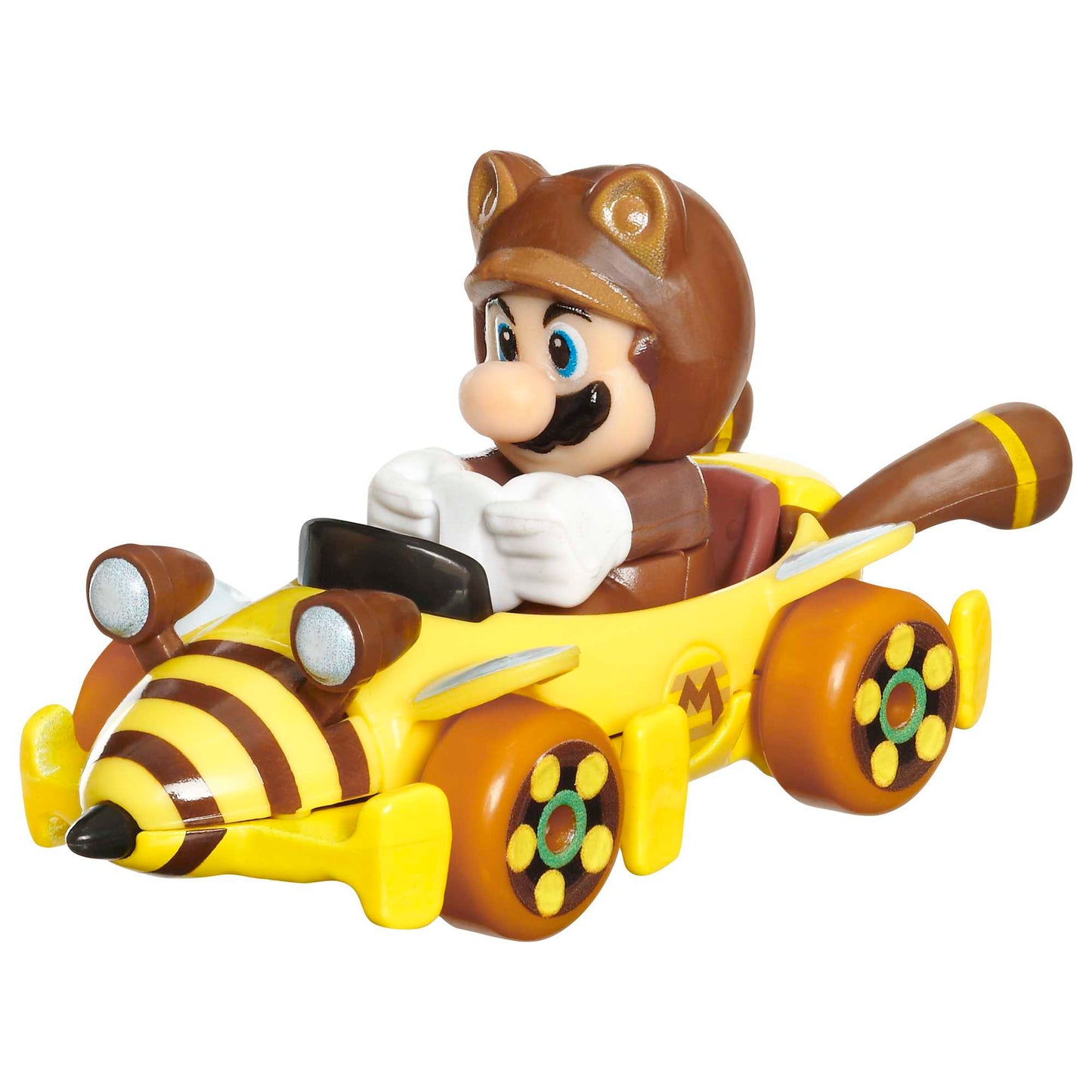 Hot Wheels Mario Kart Vehículo de Juguete Tanooki Mario Bumble V