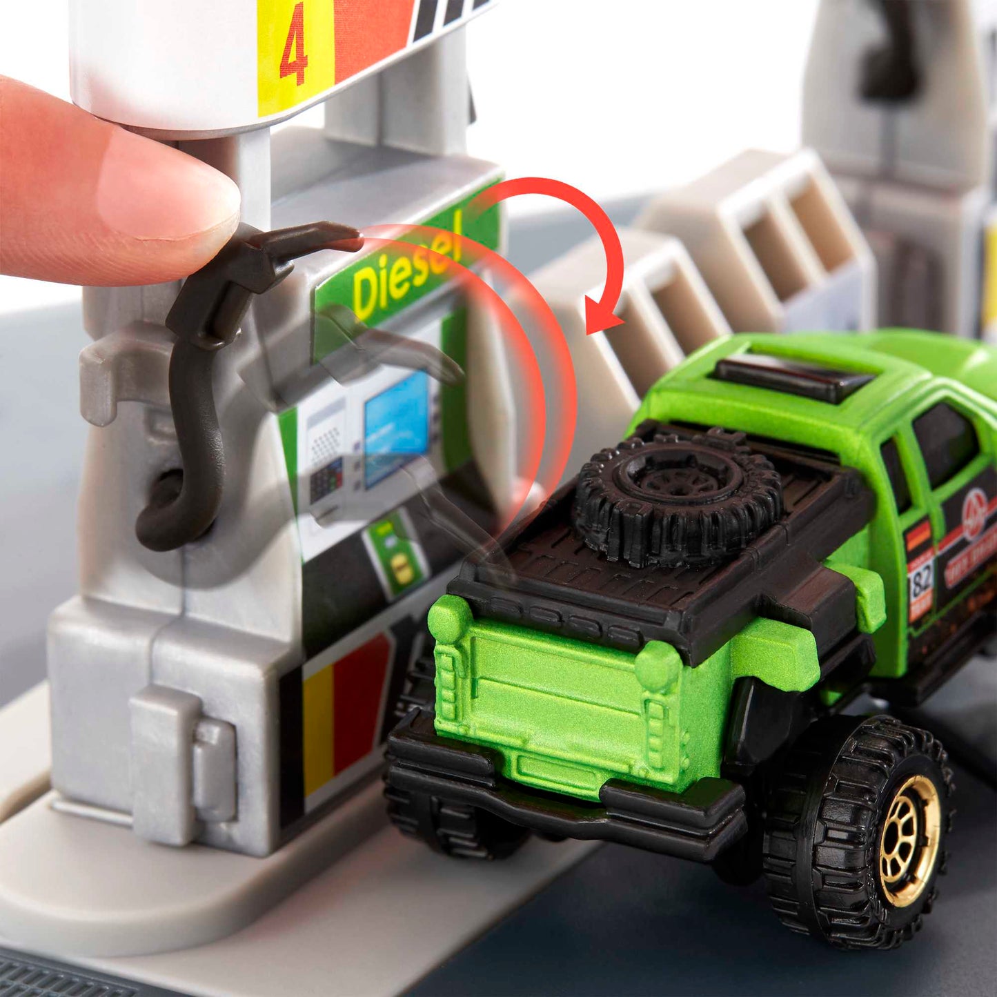 Matchbox Conjunto de Brinquedo Ação Posto de Gasolina