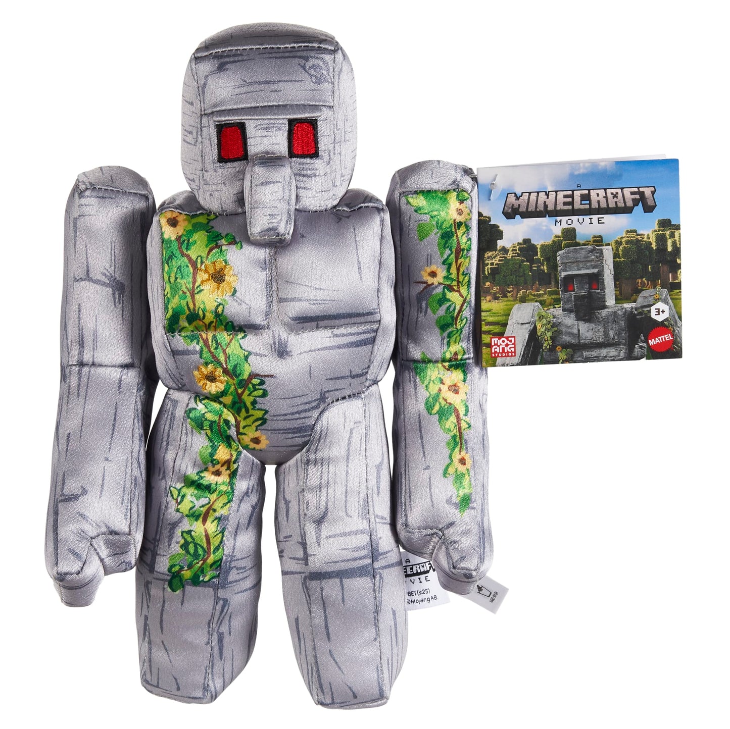Minecraft-Peluche Golem de Fer-Taille de 20 Cm à Collectionner
