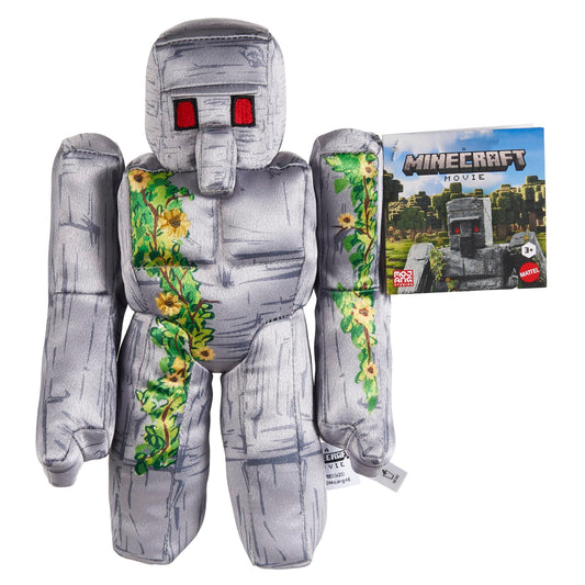 Minecraft-Peluche Golem de Fer-Taille de 20 Cm à Collectionner