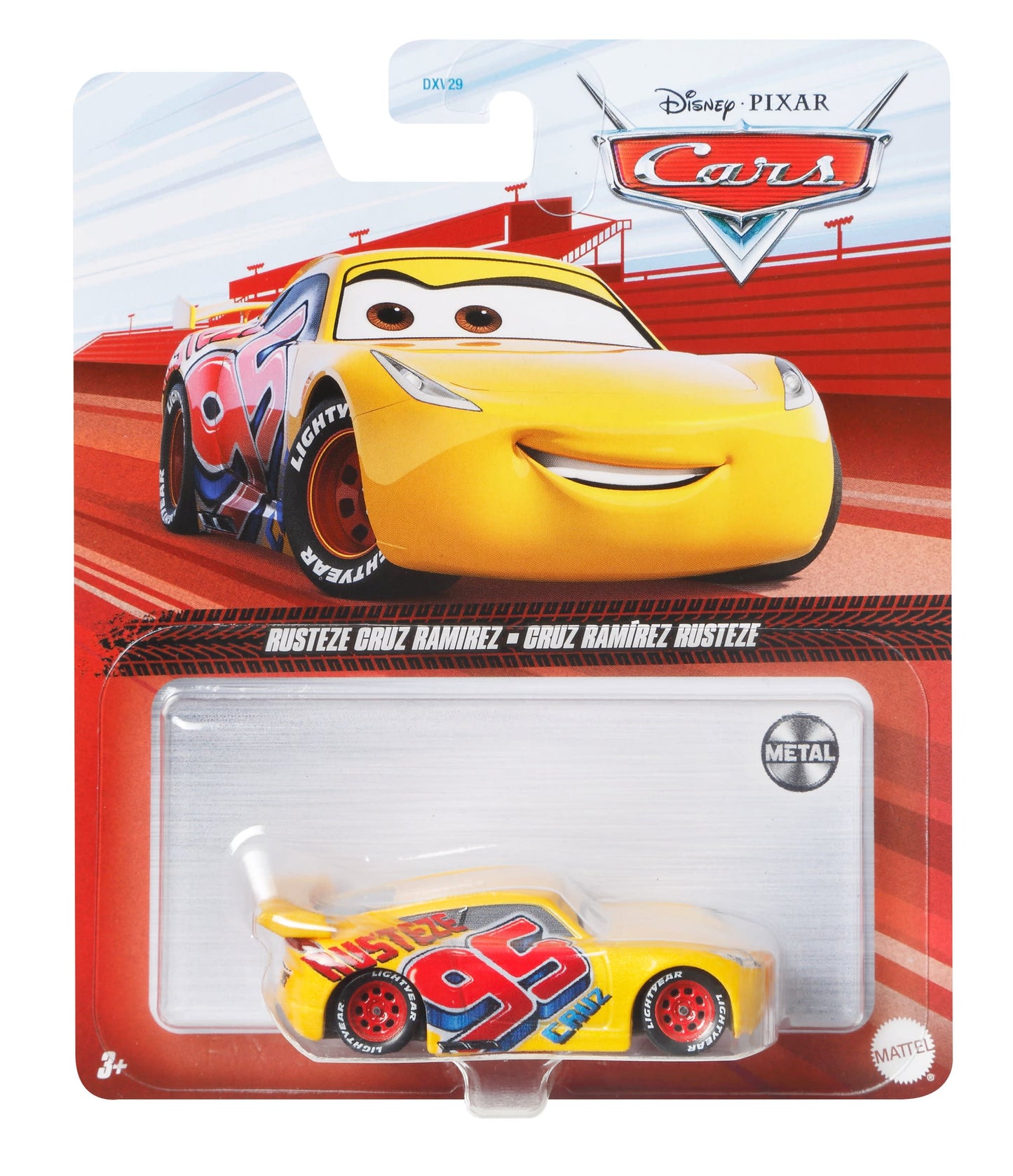 Carros da Disney e Pixar Diecast Veículo de Brinquedo Rust-Eze Cruz Ramírez