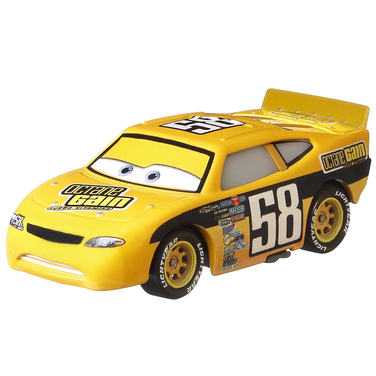 Carros da Disney e Pixar Diecast Veículo de Brinquedo Octane Gain 58