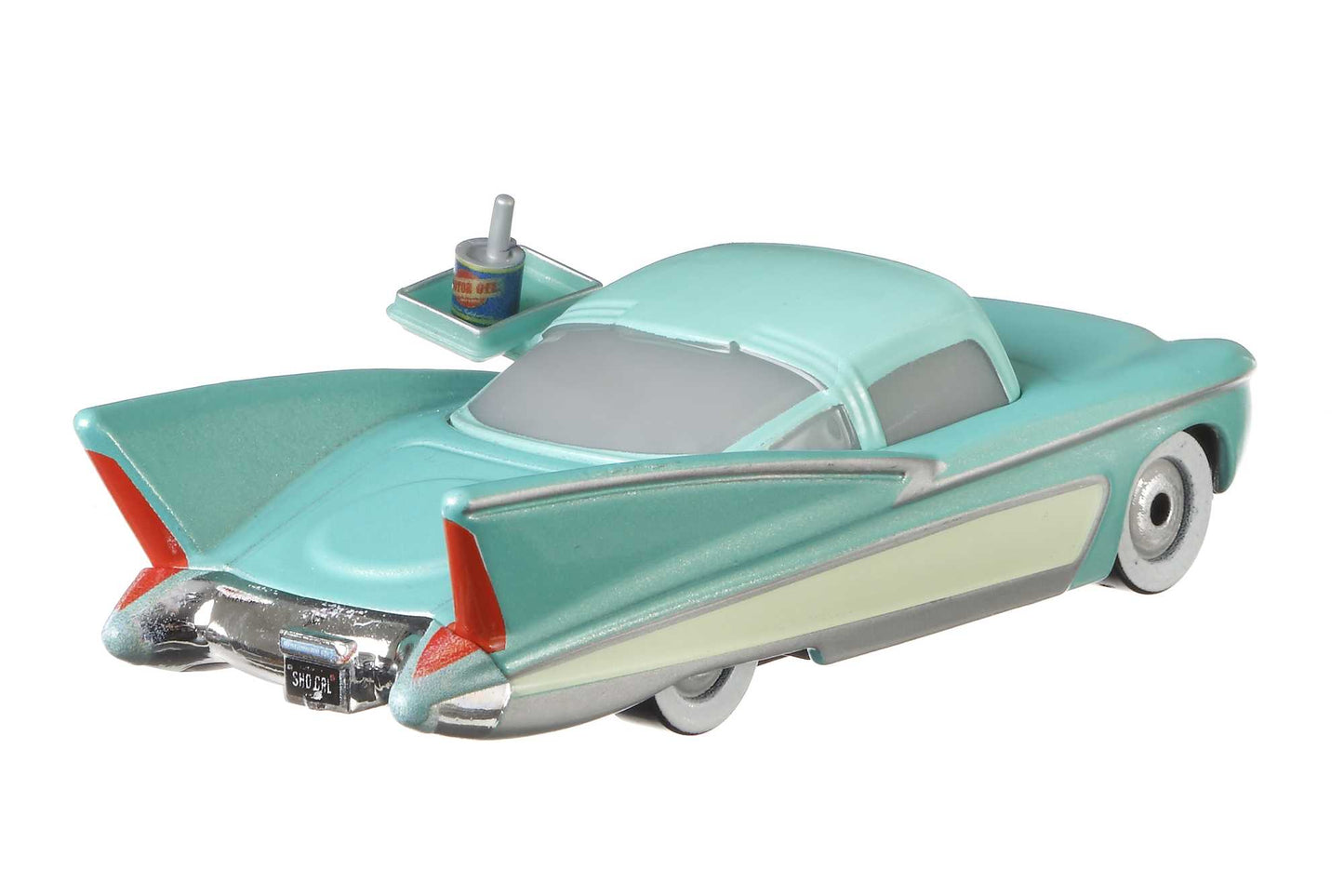 Cars de Disney y Pixar Diecast Vehículo de Juguete Flo con Bandeja