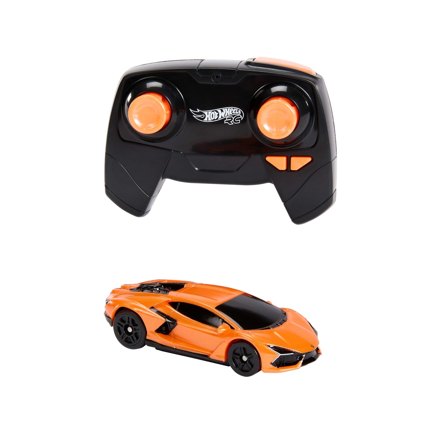 Hot Wheels RC 1:64 Scale Lamborghini Revuelto, Battery-Powered Remote Control & Rechargeable Car