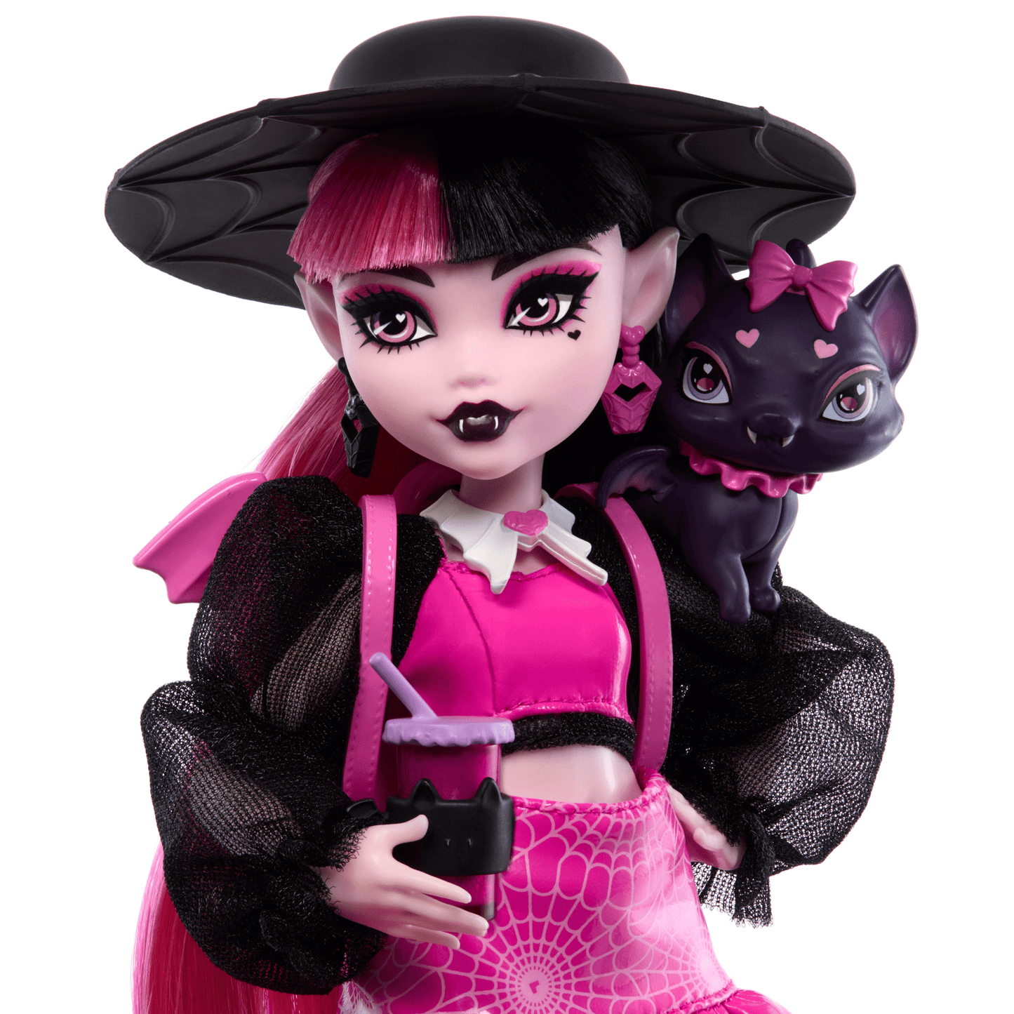 Monster High  Poupée Mode  Draculaura Avec Comte Fabuleux, Access.