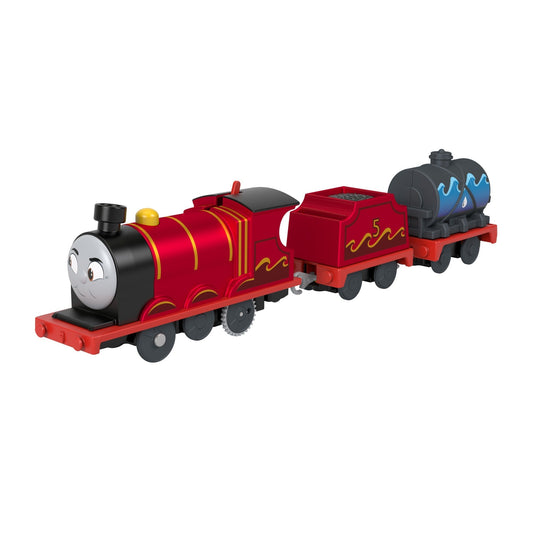 Thomas et ses Amis Locomotive et Wagons James Cuve Qui Éclabousse