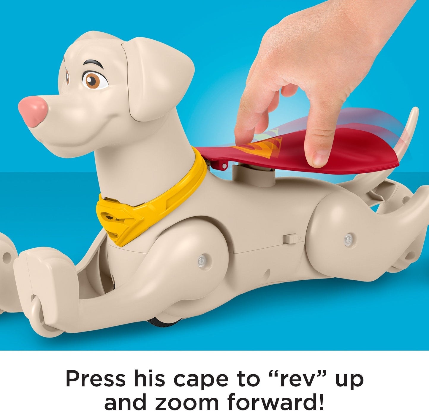 Fisher-Price DC League Of Super-Pets Rev & Rescue Krypto