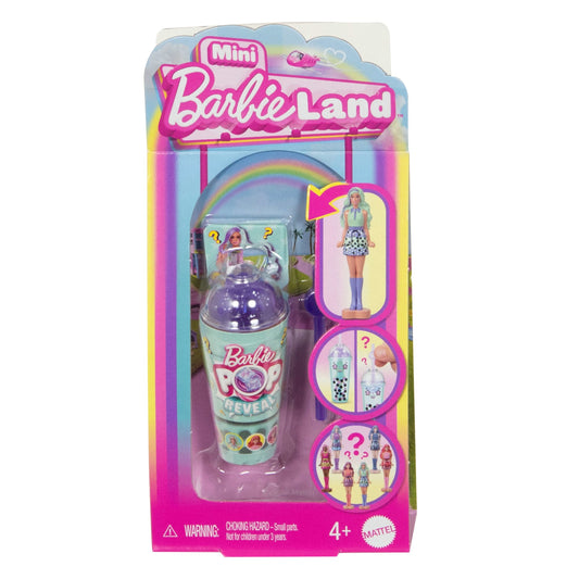 Barbie Mini Barbieland Pop Reveal Dolls, 1.5-Inch Doll With Surprise Sensory Reveal