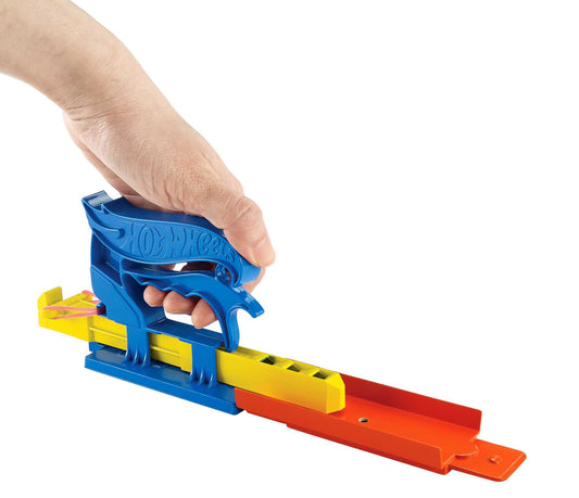 Hot Wheels Action Pista de Brinquedo Lançador de Bolso Azul