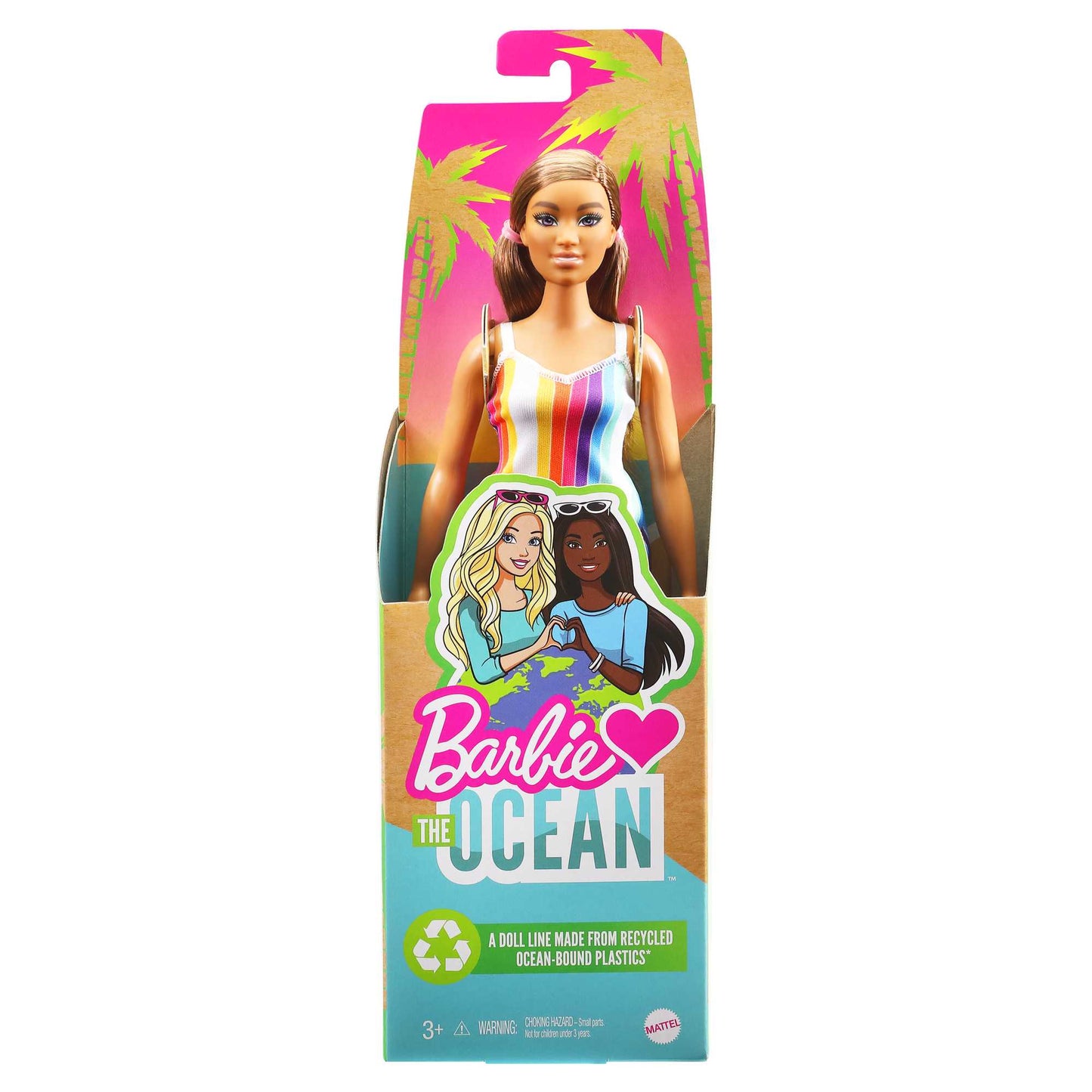 Barbie Loves The Ocean Doll (11.5-in) Made From Recycled Plastics
