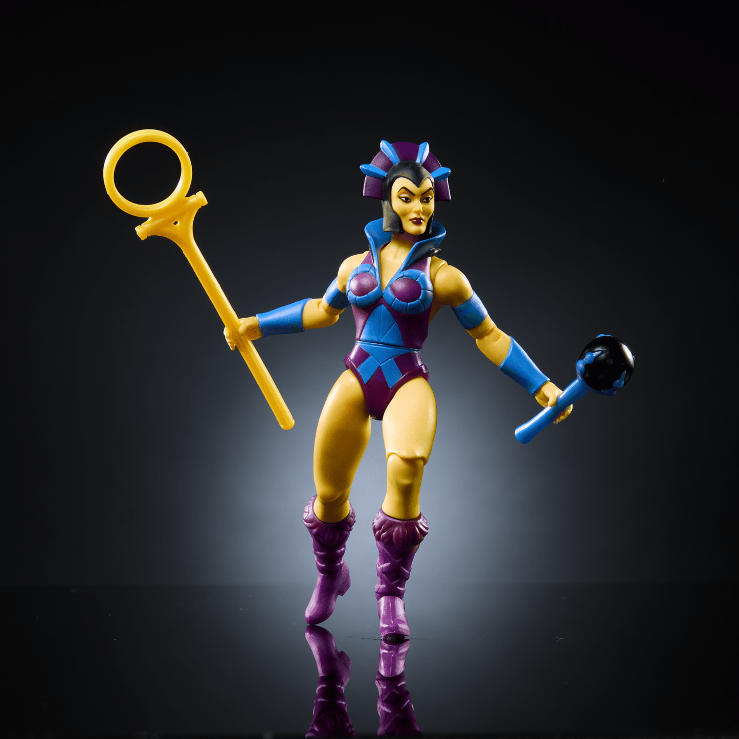 Masters Of The Universe Origins Cartoon Collection Evil-Lyn, Motu 5.5 Inch Action Figure Toy