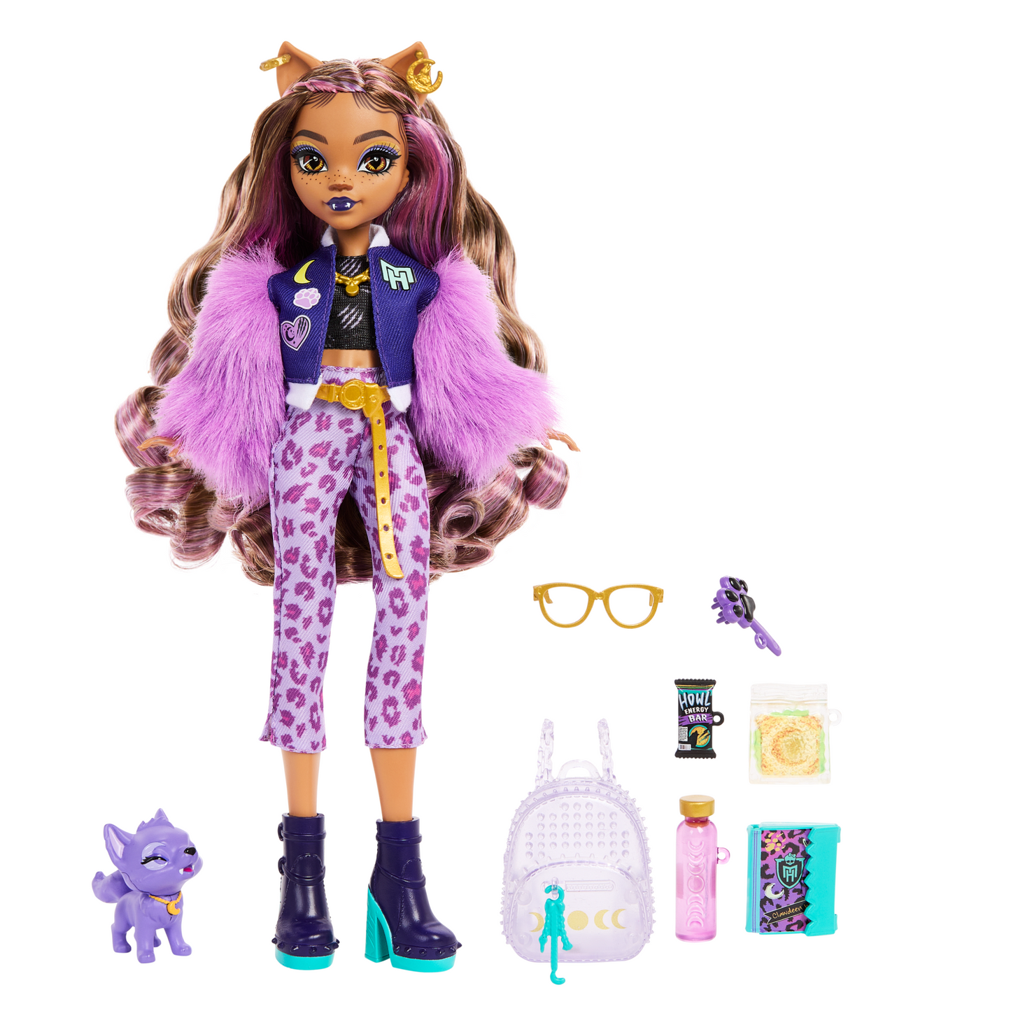 Monster High Boneca Clawdeen Novo Visual