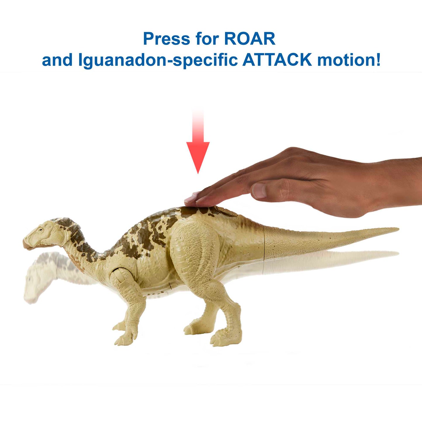 Jurassic World 2 Dinosaurs Roarin Strikers Iguanadon & Skorpiovenator