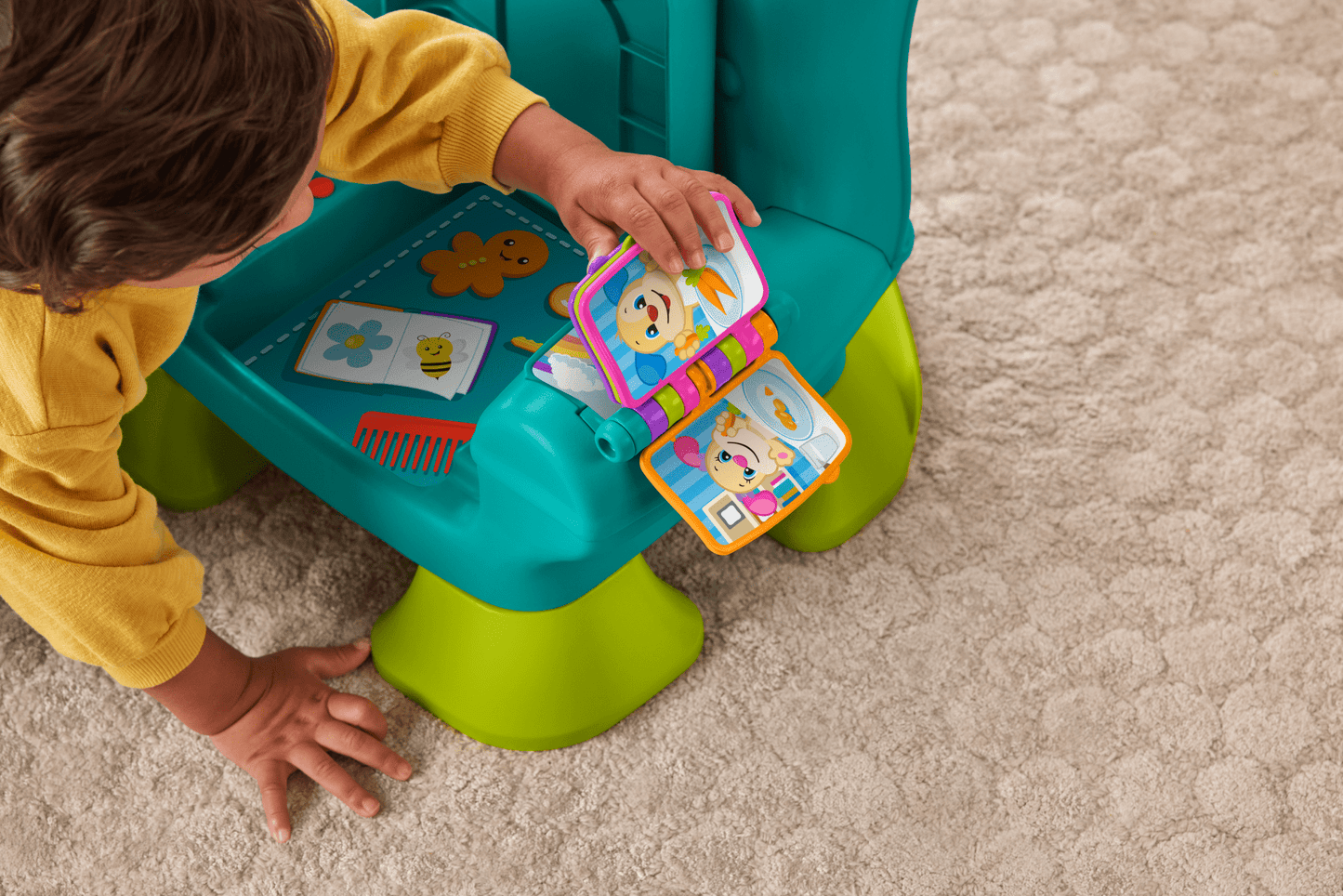 Fisher-Price Aprender e Brincar Brinquedo para Bebês Cadeira de Aprendizagem Musical