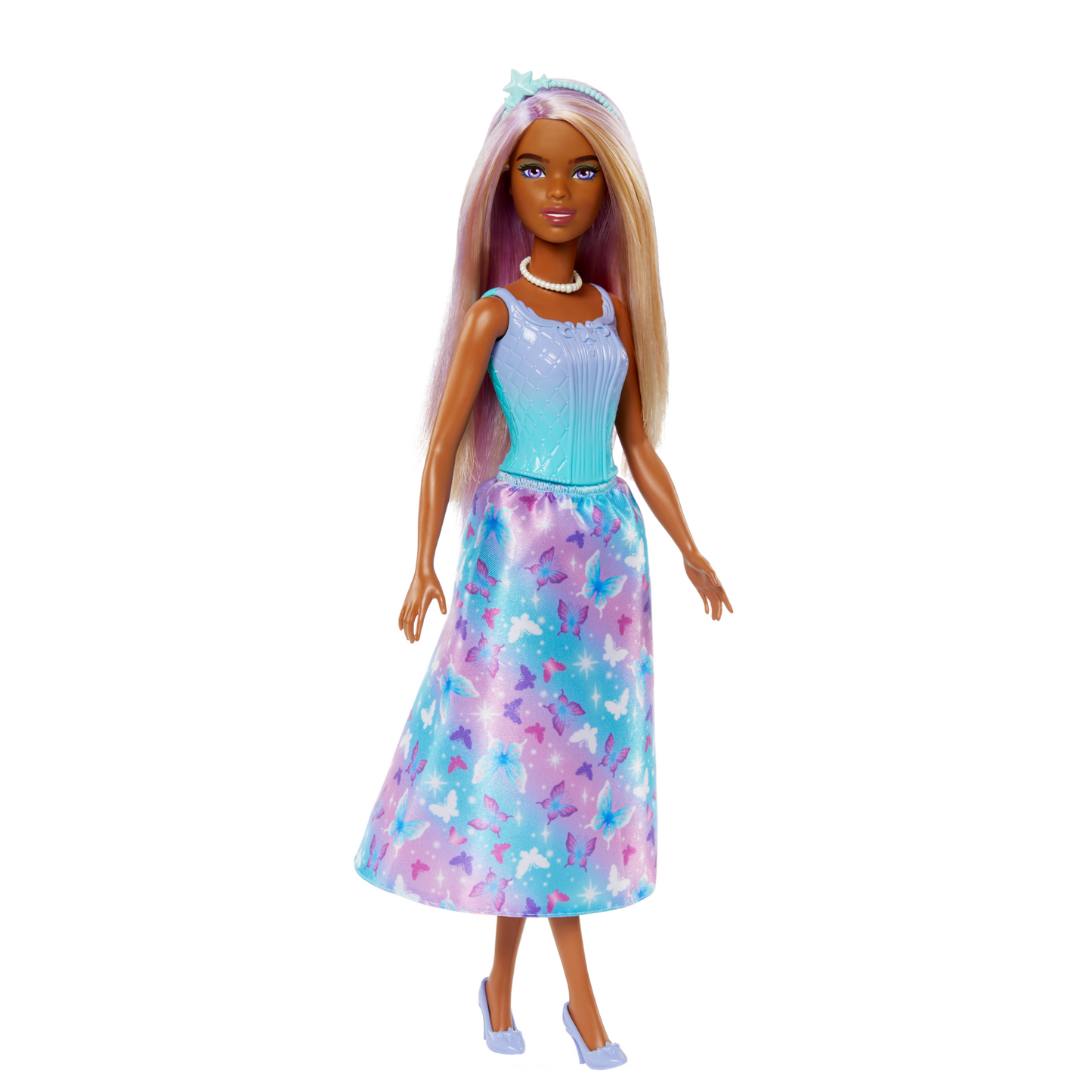 Barbie Fantasía Muñeca Doncella Vestido de Ensueño Azul