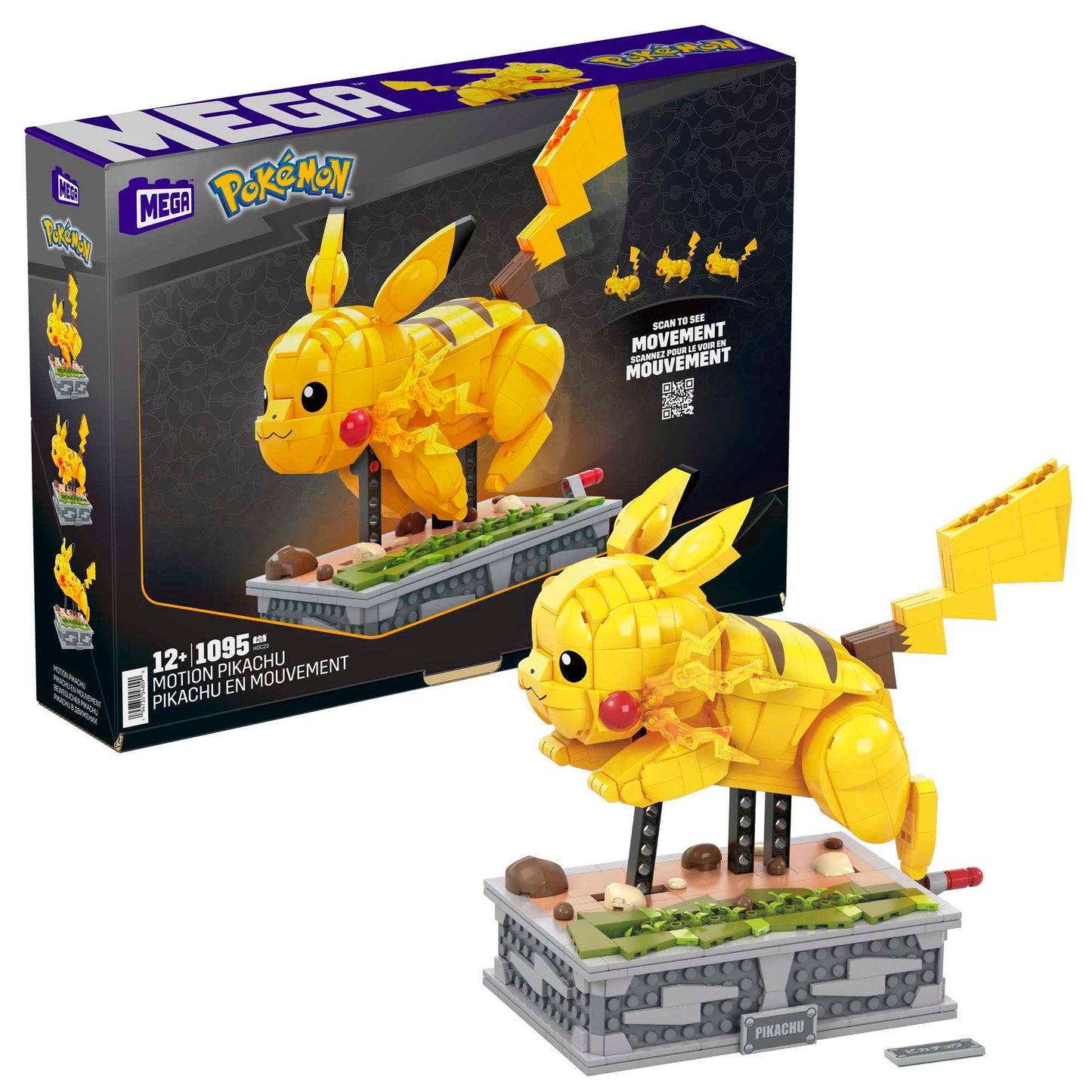 MEGA Pokémon Jogo de Construção Motion Pikachu