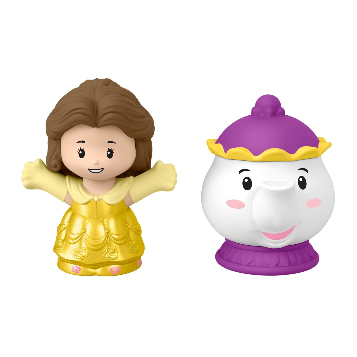 Little People Disney Princesa Juguete para Bebés Figuras de Bella y Potts