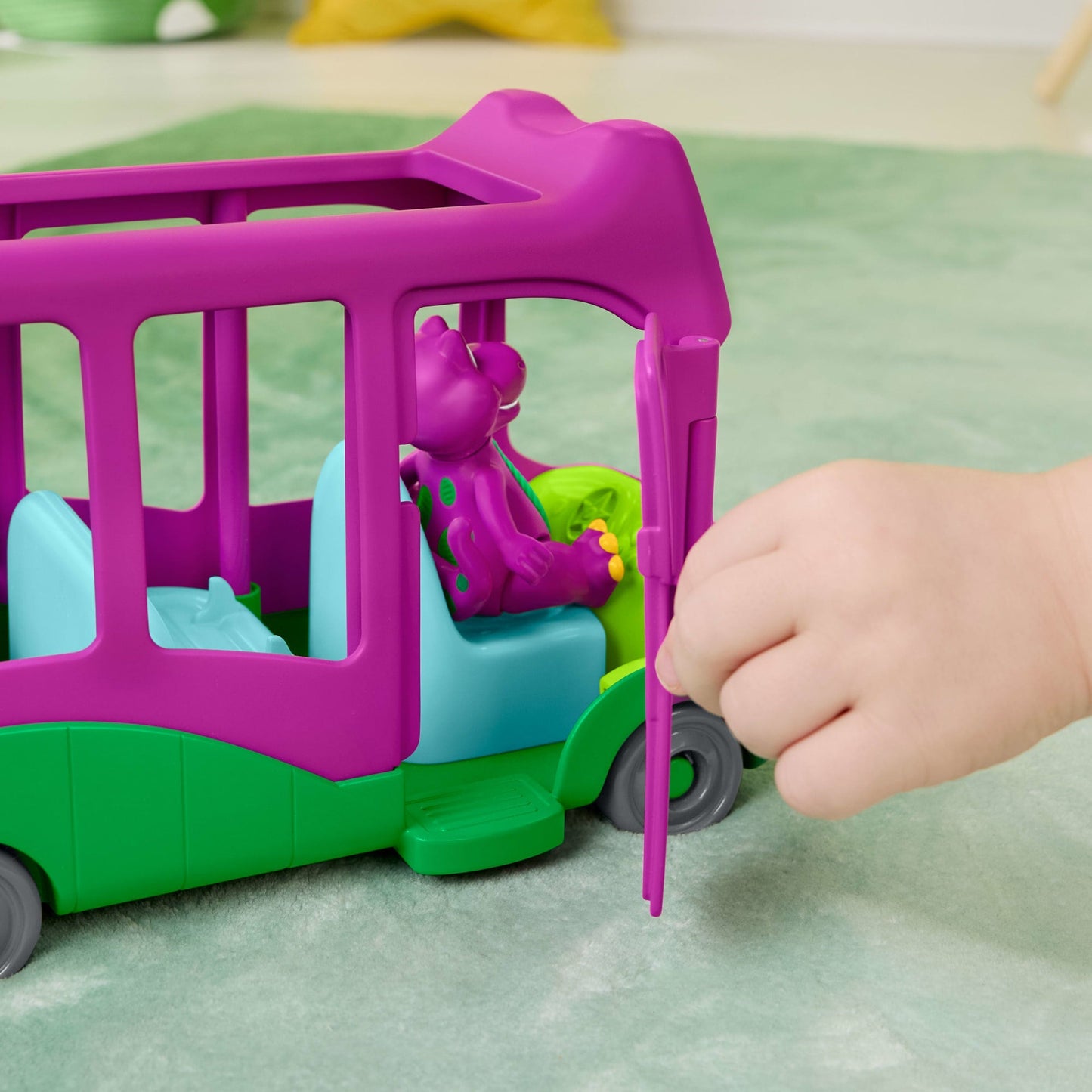Barney Vehículo de Juguete Autobús de Aventuras