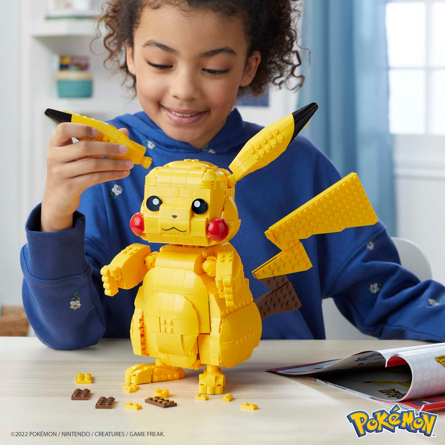 MEGA Pokémon Juguete de Construcción Jumbo Pikachu