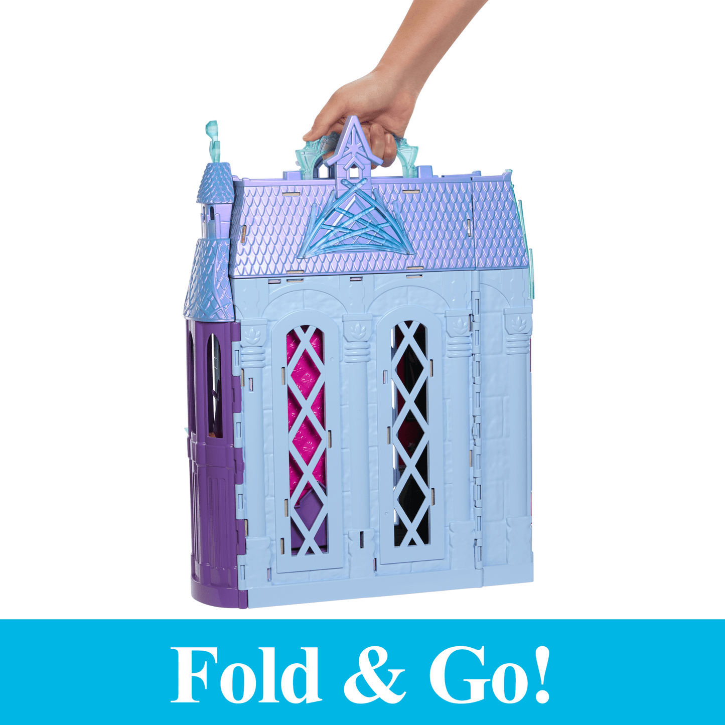 Disney Frozen Ultimate Arendelle Adventure With Portable Castle Playset, 3 Dolls & 25+ Accessories