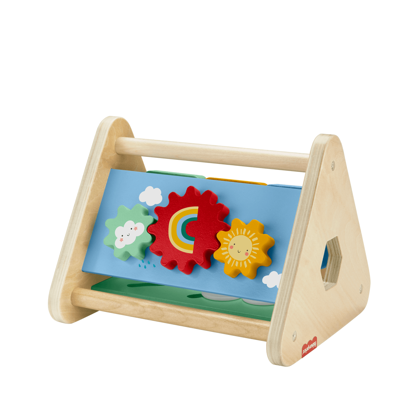 Fisher-Price  Triangle D’Activités en Bois, 1Élément en Bois