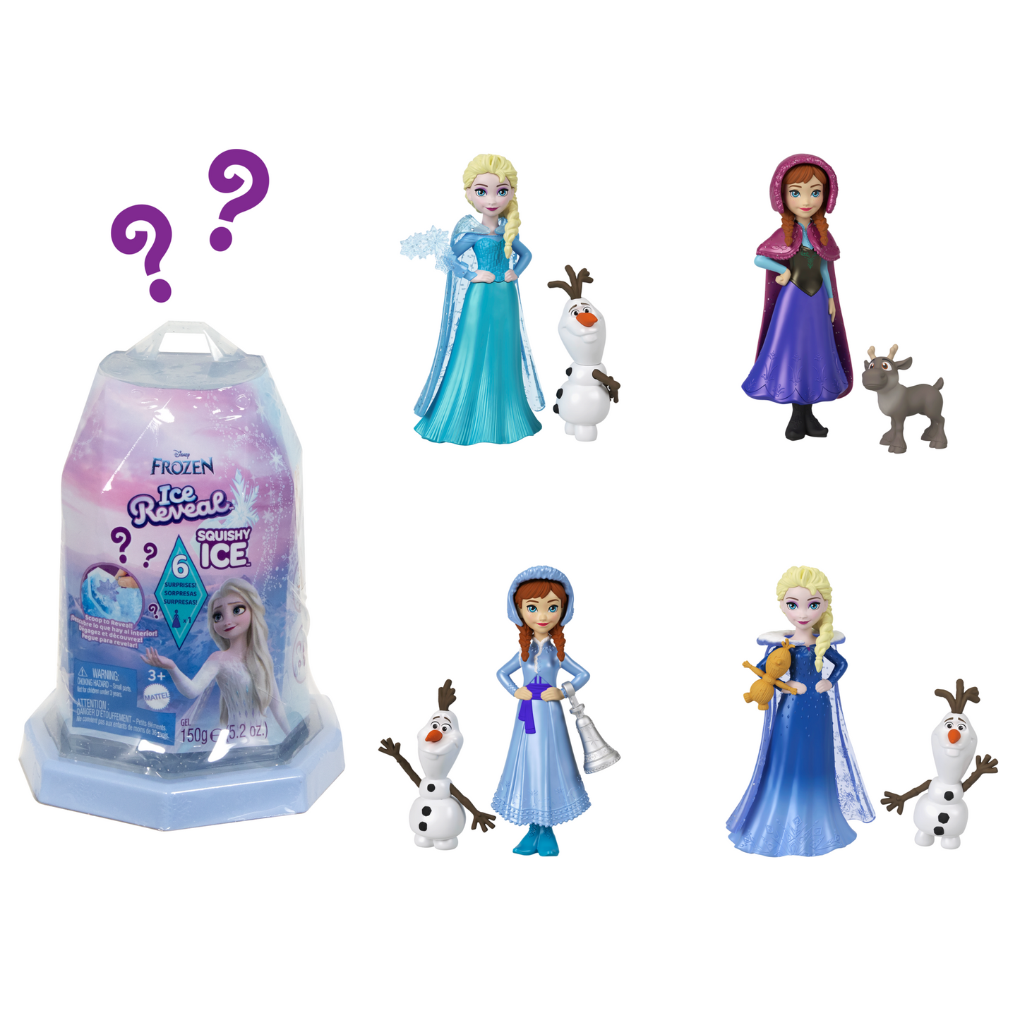 Disney  La Reine des Neiges  Ice Reveal et Ice Gel  Petite Poupée
