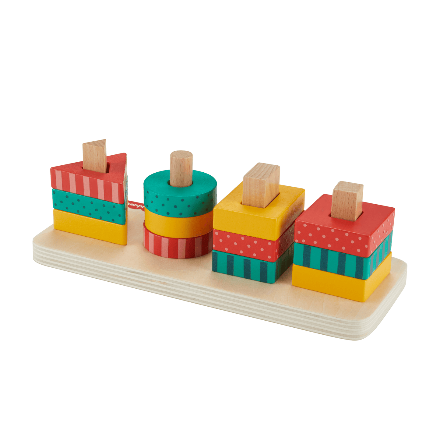 Fisher-Price Juguete para Bebés Clasificador de Formas de Madera