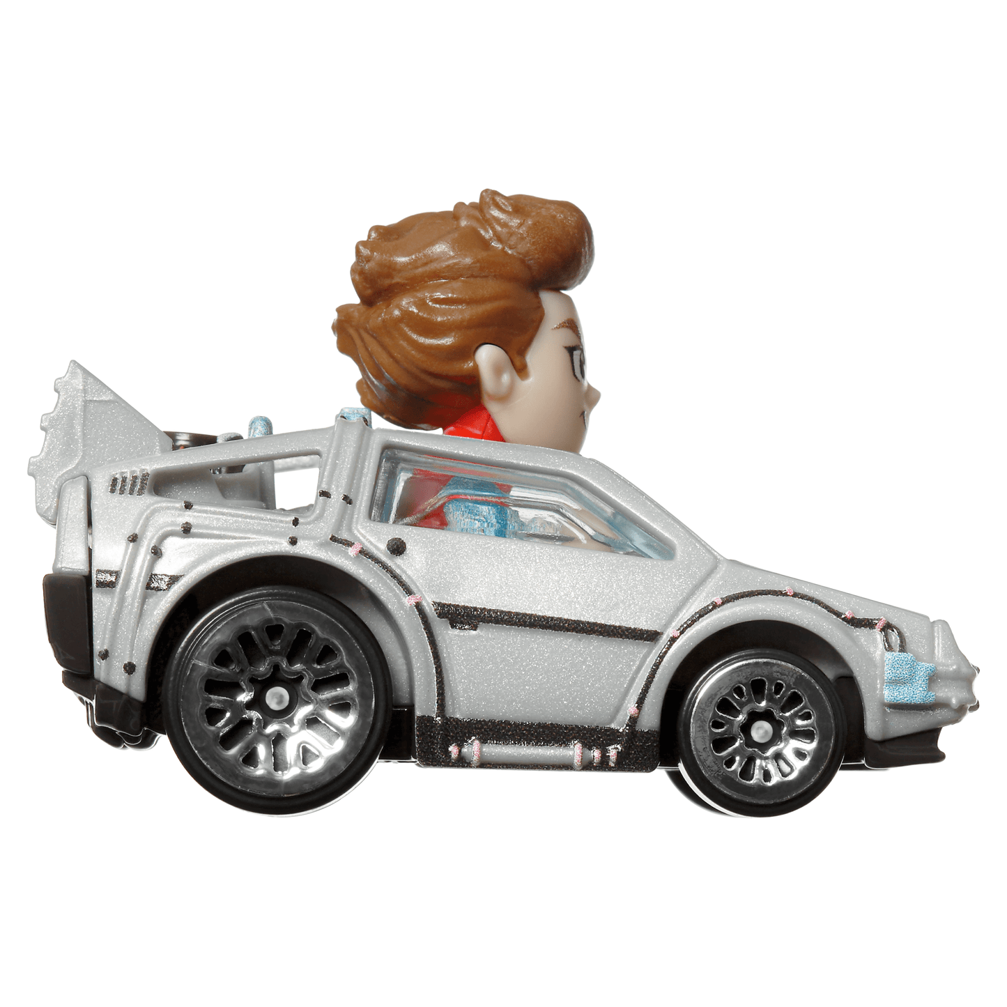 Hot Wheels RacerVerse Vehículo de Juguete Marty McFly