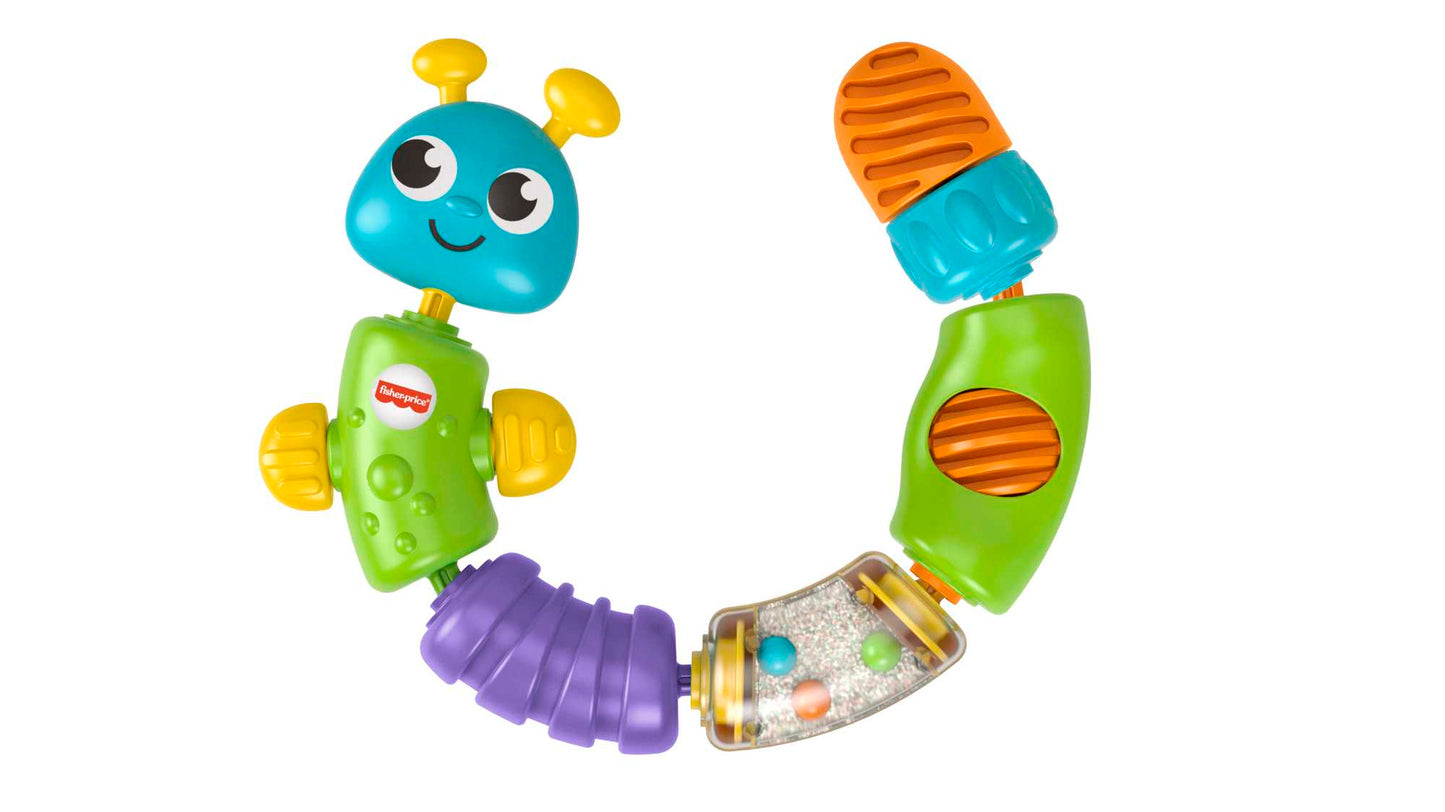 Fisher-Price Juguete para Bebés Oruga Cadena de Colores