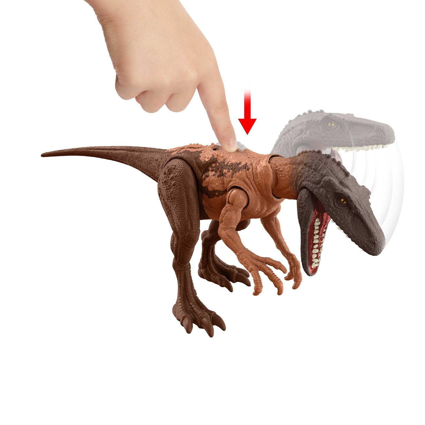 Jurassic World Dinosaurio de Juguete Mordida de Ataque