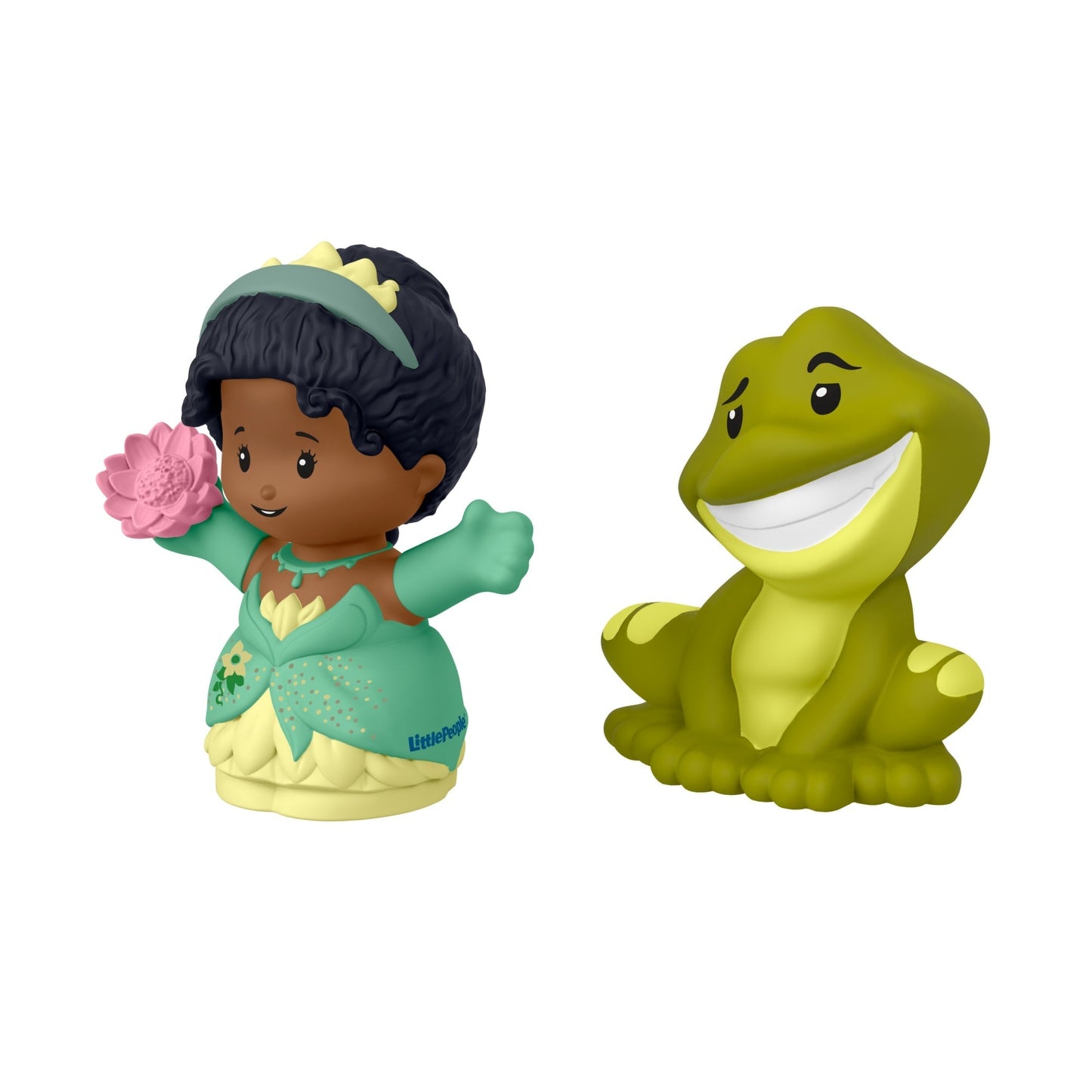 Little People Disney Princesa Juguete para Bebés Figuras de Tiana y Naveen